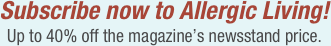 Subscribe to Allergic Living