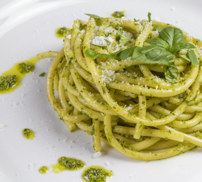 Nut-free, Dairy-free Pesto Sauce