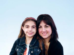 Jillienne and Gina Mennett Lee, a milk allergy mom.