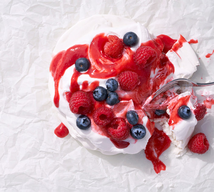 Eggless Pavlovas With Lemon Whip