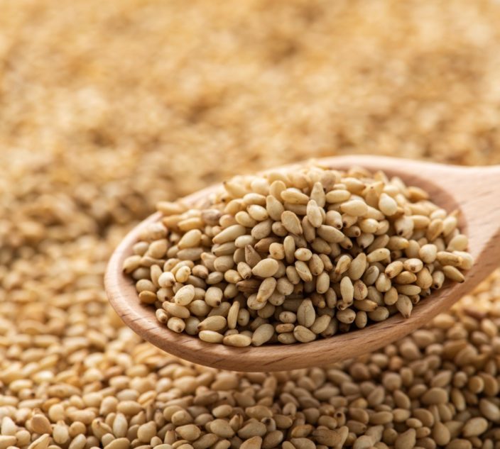 White sesame seedsv