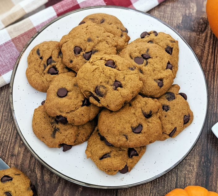 Allergy-Friendly Chocolate Chip-Pumpkin Cookies