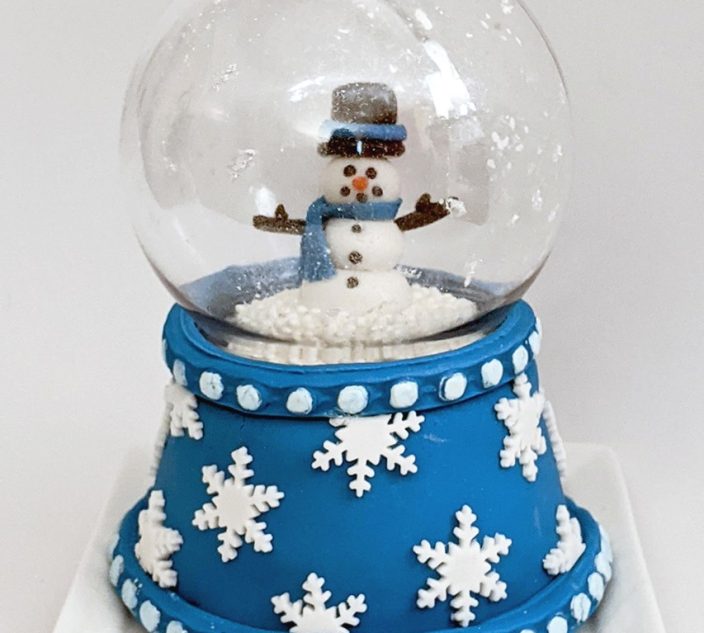 Snow Globe Cake
