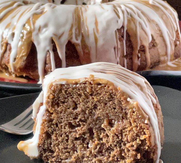 White Chocolate Vanilla Latte Bundt Cake