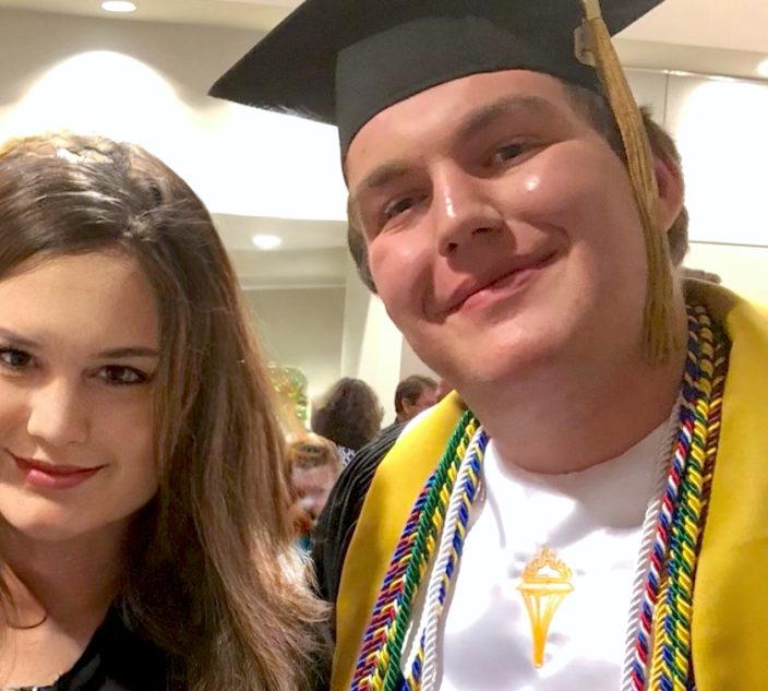 Trevor Gartman and his mom, Angela Jones