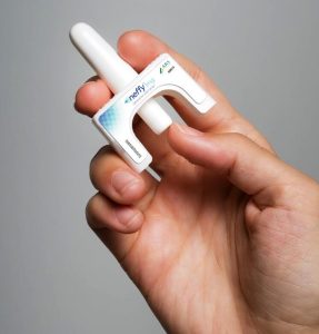 Neffy Nasal Spray - - a needle-free epinephrine alternative.
