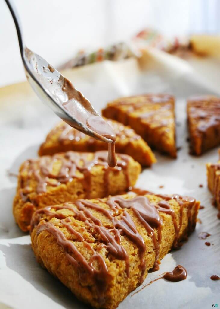 Pumpkin scones.