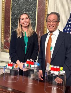 AAFA's Jenna Riemenschneider and Kenneth Mendez