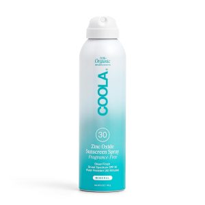 Coola: Zinc Oxide Sunscreen Spray, SPF 30