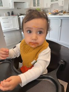 Toddler playdate messy.