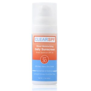 Suntegrity: ClearSPF Sheer Moisturizing Daily Sunscreen, SPF 30