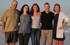 Matthew Briden and family; restaurant bill.