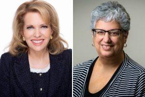 CDF's Marilyn Geller and Beyond Celiac's Dr. Debra Silberg.